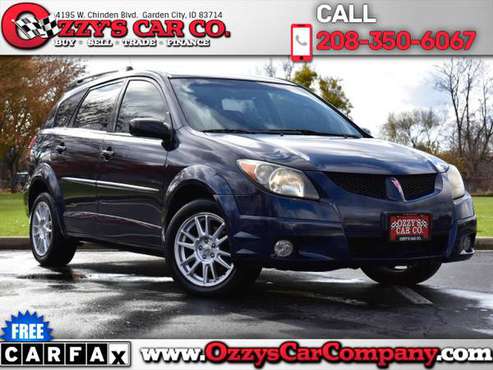 2003 Pontiac Vibe 4dr HB PERFECT COMUTER CAR - - by for sale in Garden City, ID
