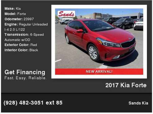 2017 Kia Forte - Call and Make Offer - - by dealer for sale in Surprise, AZ