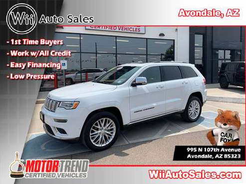 !P5823- 2018 Jeep Grand Cherokee Summit AWD Get Approved Online! 18... for sale in Cashion, AZ