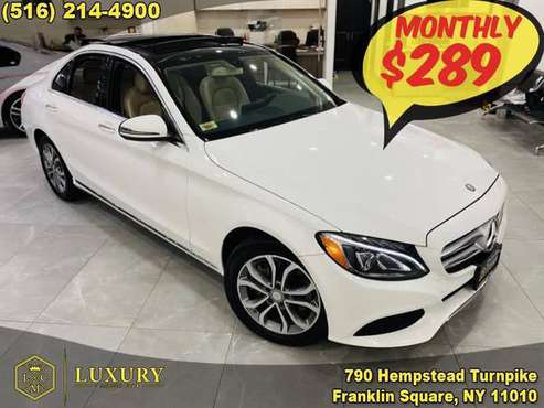 2016 Mercedes-Benz C-Class 4dr Sdn C300 4MATIC 289 / MO - cars &... for sale in Franklin Square, NY