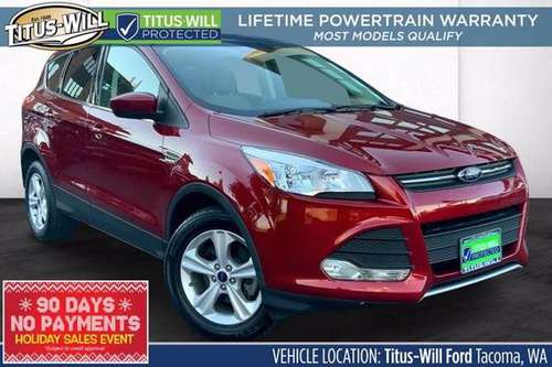 2016 Ford Escape SE SUV - cars & trucks - by dealer - vehicle... for sale in Tacoma, WA