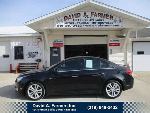2014 Chevy Cruze LTZ**Leather/Sunroof/Low Miles**{www.dafarmer.com}... for sale in CENTER POINT, IA