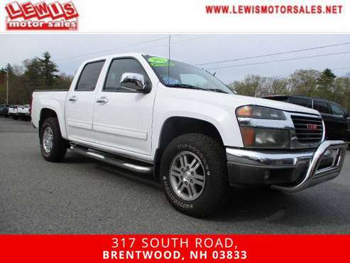 2011 GMC Canyon 4x4 4WD Truck SLE1 Full Power Crew Cab - cars & for sale in Brentwood, VT