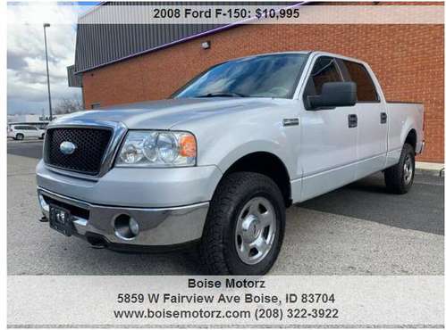 2008 Ford F-150 XLT ~~~ 4dr SuperCrew ~~~~~~ 6.5 ft - cars & trucks... for sale in Boise, ID