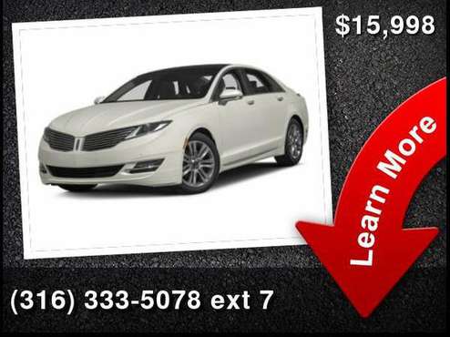 2013 Lincoln MKZ - - by dealer - vehicle automotive sale for sale in Wichita, OK
