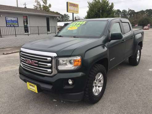HURRY! 2015 GMC CANYON SLE CREW CAB 4 DOOR 4X4 W 100K MILES - cars & for sale in Wilmington, NC