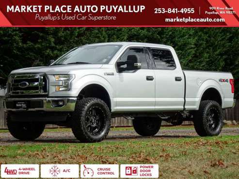 2015 FORD F150 4x4 4WD F-150 Truck XLT SUPERCREW - cars & trucks -... for sale in PUYALLUP, WA