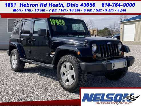 2012 JEEP WRANGLER UNLIMITED SAHARA - - by dealer for sale in Heath, OH