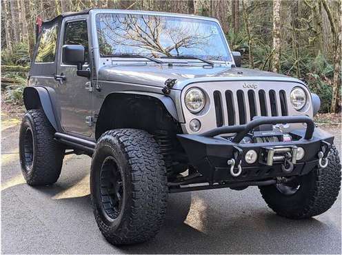 2014 Jeep Wrangler 6 Speed Manaul, 4x4, Lifted, Armor - cars & for sale in Bremerton, WA
