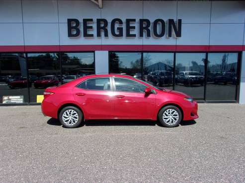 2017 Toyota Corolla LE..low miles - cars & trucks - by dealer -... for sale in Kingsford, MI
