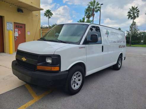 2014 CHEVROLET EXPRESS G1500 CARGO 4.3L PERFECT FOR WORK CLEAN TITLE... for sale in Hollywood, FL