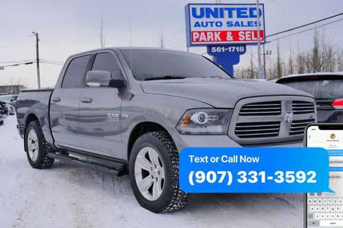 2013 RAM Ram Pickup 1500 Sport 4x4 4dr Crew Cab 5 5 ft SB Pickup for sale in Anchorage, AK