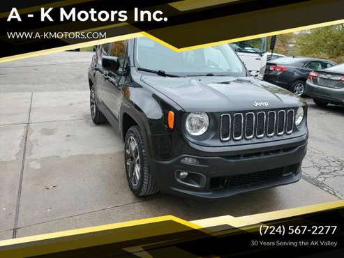2016 Jeep Renegade Latitude 4x4 4dr SUV EVERYONE IS APPROVED! - cars... for sale in Vandergrift, PA