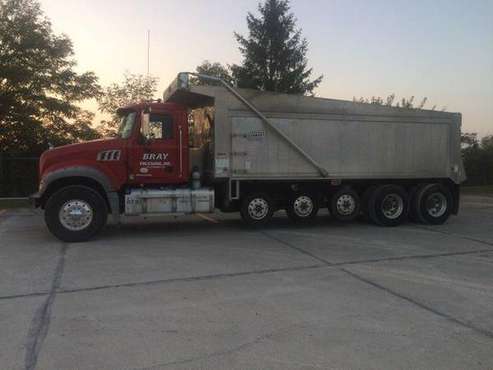 2013 Mack GU713 Dump Truck - cars & trucks - by owner - vehicle... for sale in Alexandria, MI