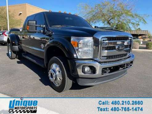 2016 FORD F-450 CREW CAB LARIAT FX4 OFF ROAD 4X4 LB DUALLY 6.7 POWER... for sale in Tempe, AZ