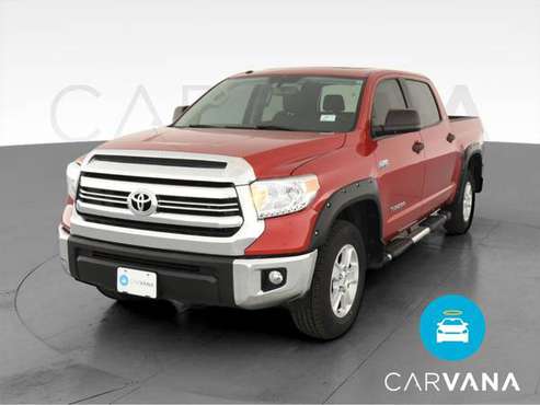 2016 Toyota Tundra CrewMax SR5 Pickup 4D 5 1/2 ft pickup Red -... for sale in Bakersfield, CA