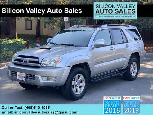2004 Toyota 4Runner - 4WD - Financing Available for sale in Santa Clara, CA