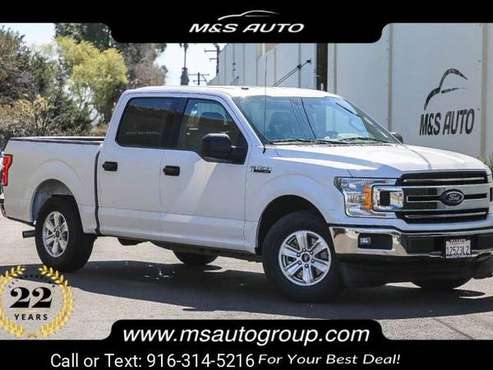 2018 Ford F150 XLT pickup White - - by dealer for sale in Sacramento , CA