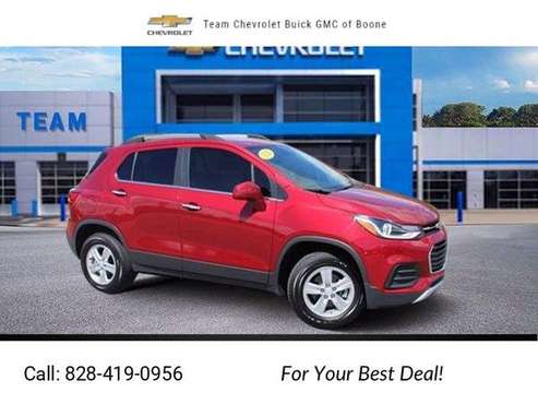 2019 Chevy Chevrolet Trax LT suv Red - - by dealer for sale in Boone, NC