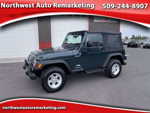 2006 Jeep Wrangler Sport with only 56, 559 LOW MILES SUPER NICE! for sale in Airway Heights, WA