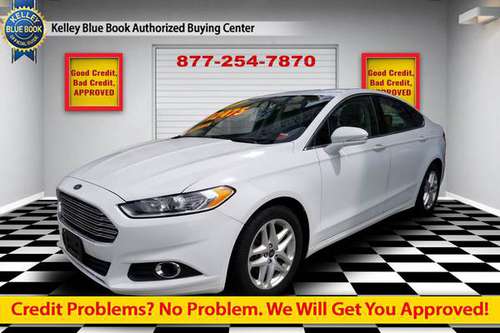 2015 *Ford* *Fusion* *4dr Sedan SE FWD* Oxford White for sale in Brooklyn, NY