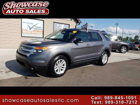 LEATHER!! 2013 Ford Explorer FWD 4dr XLT for sale in Chesaning, MI