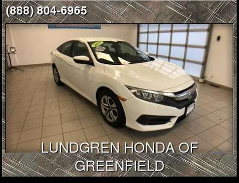 2017 Honda Civic LX - cars & trucks - by dealer - vehicle automotive... for sale in Greenfield, MA
