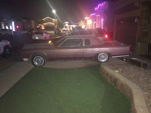 1978 Lincoln continental 2 door - cars & trucks - by owner - vehicle... for sale in El Paso, TX