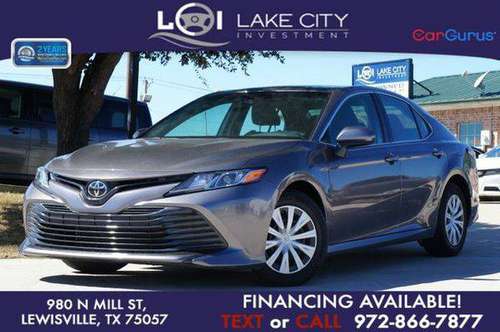 2018 Toyota Camry LE Sedan 4D - WE FINANCE EVERYONE! for sale in Lewisville, TX