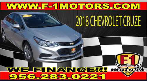 2018 CHEVROLET CRUZE LS - - by dealer - vehicle for sale in San Juan, TX