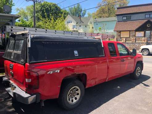 2008 Chevy 1500 Extra Cab/Long Bed w/Contractor's Cap. PRICE REDUCED ! for sale in Scranton, PA