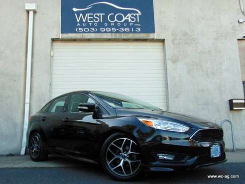 2015 Ford Focus 4dr Sdn SE Clean Carfax, MyFord, SYNC, Backup Cam,... for sale in Portland, OR
