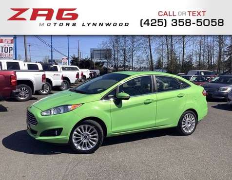 2015 Ford Fiesta Titanium - - by dealer - vehicle for sale in Lynnwood, WA