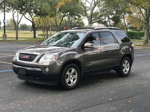 2008 GMC Acadia SLT ONE OWNER 94k miles - cars & trucks - by owner -... for sale in Sugar Land, TX