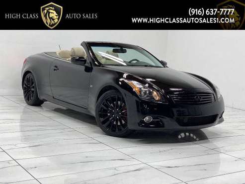 2014 INFINITI Q60 Convertible - - by dealer - vehicle for sale in Rancho Cordova, CA