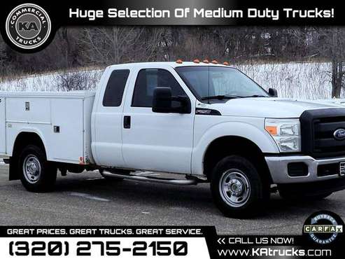 2015 Ford F250 F 250 F-250 XL Service Utility Truck 4WD 4 WD 4-WD for sale in Dassel, MN