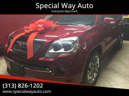 2012 GMC Acadia Denali AWD 4dr SUV EVERY ONE GET APPROVED 0 DOWN for sale in Hamtramck, MI