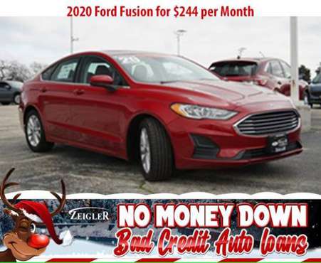 $244/mo 2020 Ford Fusion Bad Credit & No Money Down OK - cars &... for sale in Buffalo Grove, IL