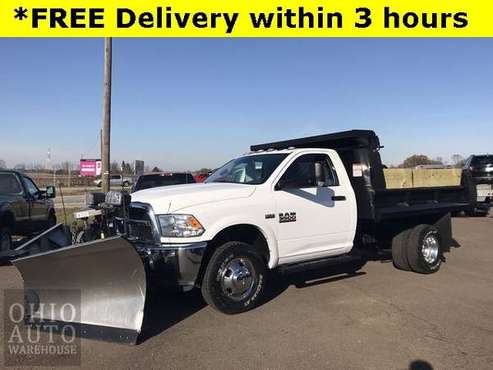 2017 Ram 3500 Chassis Cab Tradesman 4X4 Dump Bed Snow Plow 1-Own We... for sale in Canton, WV