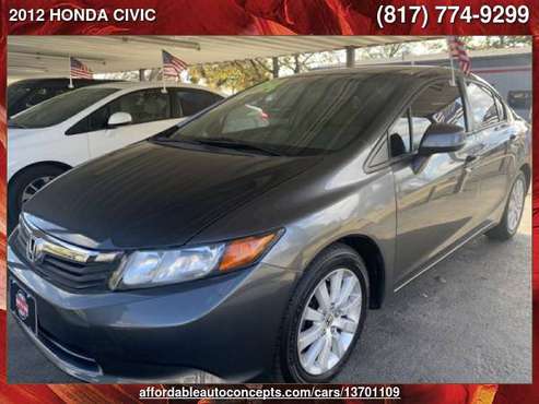 2012 HONDA CIVIC LX - cars & trucks - by dealer - vehicle automotive... for sale in Cleburne, TX