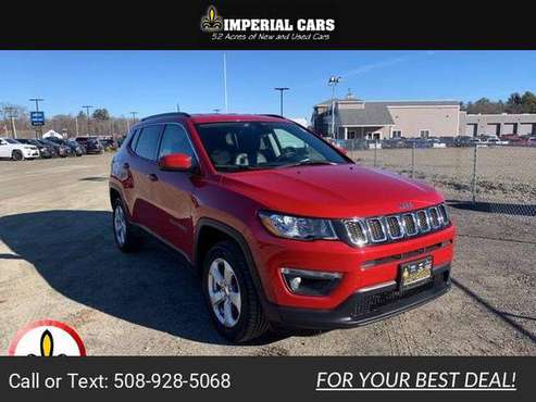 2017 Jeep Compass Latitude suv Red - - by dealer for sale in Mendon, MA