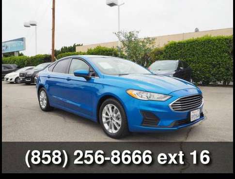 2019 Ford Fusion SE - - by dealer - vehicle automotive for sale in Glendale, CA