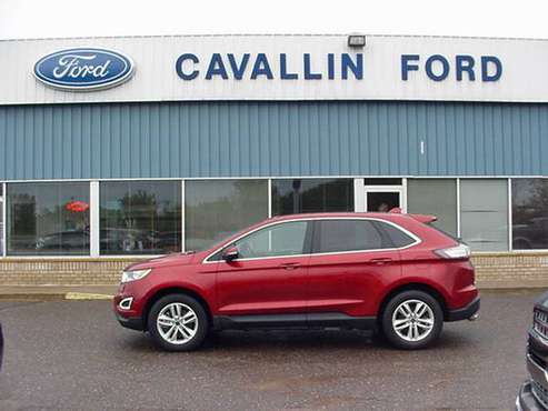2016 ford edge sel awd for sale in Pine City, MN