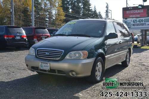 2003 KIA SEDONA LX LEATHER LOADED GREAT FAMILY VAN LOW MILES - cars... for sale in Bothell, WA