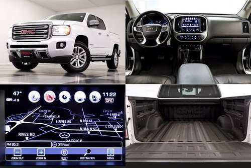 SLEEK White Canyon *2018 GMC SLT* 4WD Crew Cab *NAVIGATION - CAMERA*... for sale in Clinton, AR