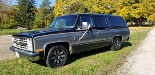 88 chevy 2500 suburban 2wd - cars & trucks - by owner - vehicle... for sale in Canton, OH