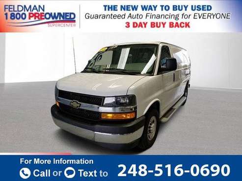 2018 Chevy *Chevrolet* *Express* *2500* Work Van van Summit White for sale in Waterford Township, MI