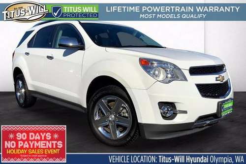 2015 Chevrolet Equinox AWD All Wheel Drive Chevy LTZ SUV - cars &... for sale in Olympia, WA
