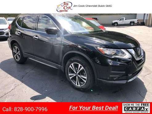 2019 Nissan Rogue SV suv Black - - by dealer - vehicle for sale in Marion, NC