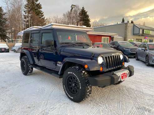 2013 Jeep Wrangler Unlimited Sahara edition 4WD - cars & trucks - by... for sale in Anchorage, AK